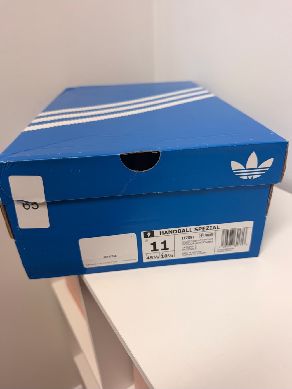 adidas Blue Kids Shoe Box - Handball Spezial